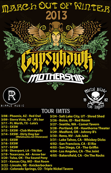 Mothership / Gypsyhawk - Tour